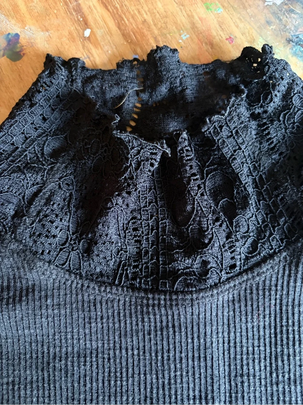 Free People sleek mock